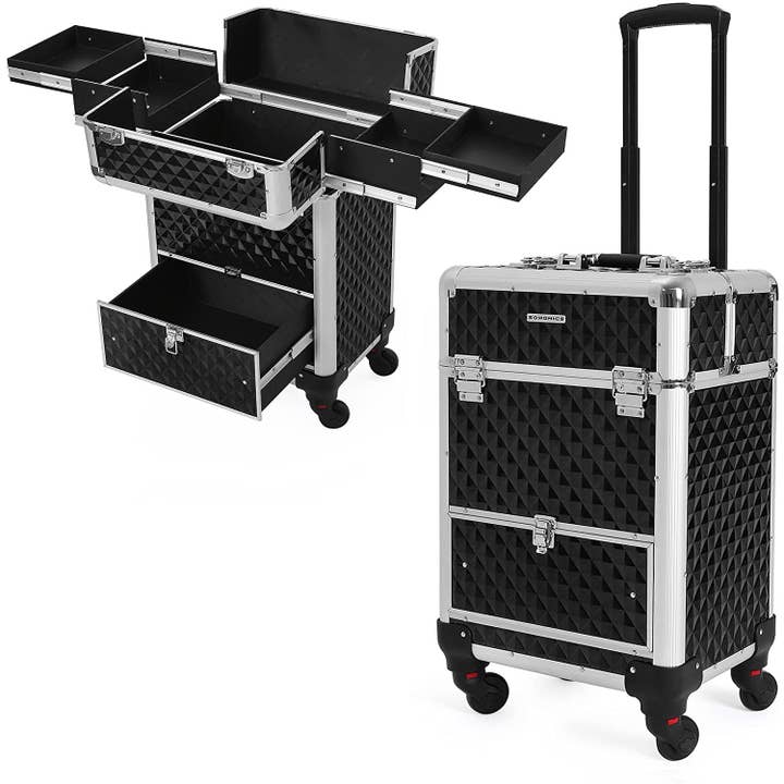 Mia Home - Wholesale Makeup Storage Box - Nancy's Make-Up Case - Trolley Multi-Case Jewellery Box -...