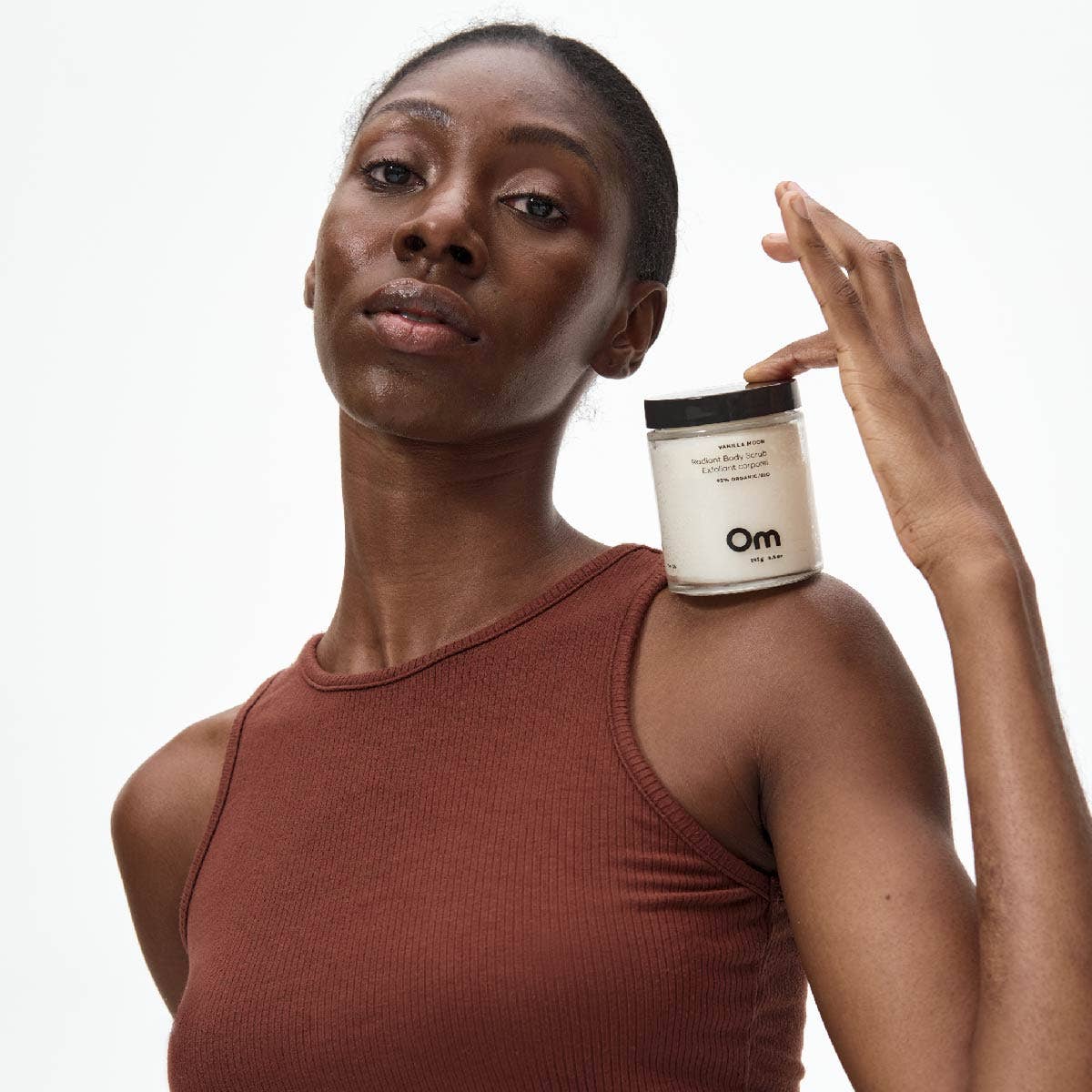 Om Organics Skincare - Wholesale Body Scrub/Exfoliant - Vanilla Moon Radiant Body Scrub1
