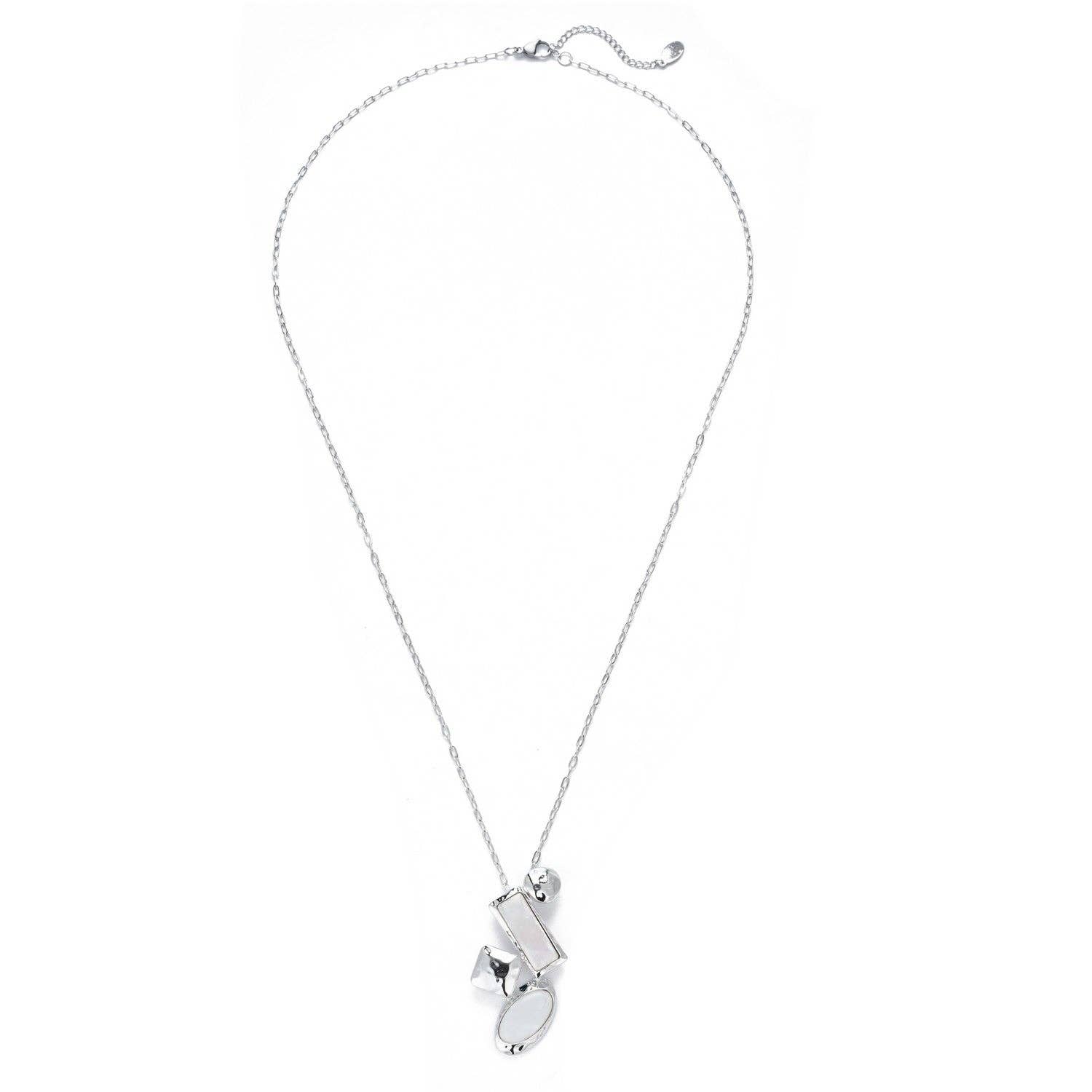 BELLE MISS - Wholesale Y-Neck/Lariat Necklace - Chorouk necklace in stainless steel0