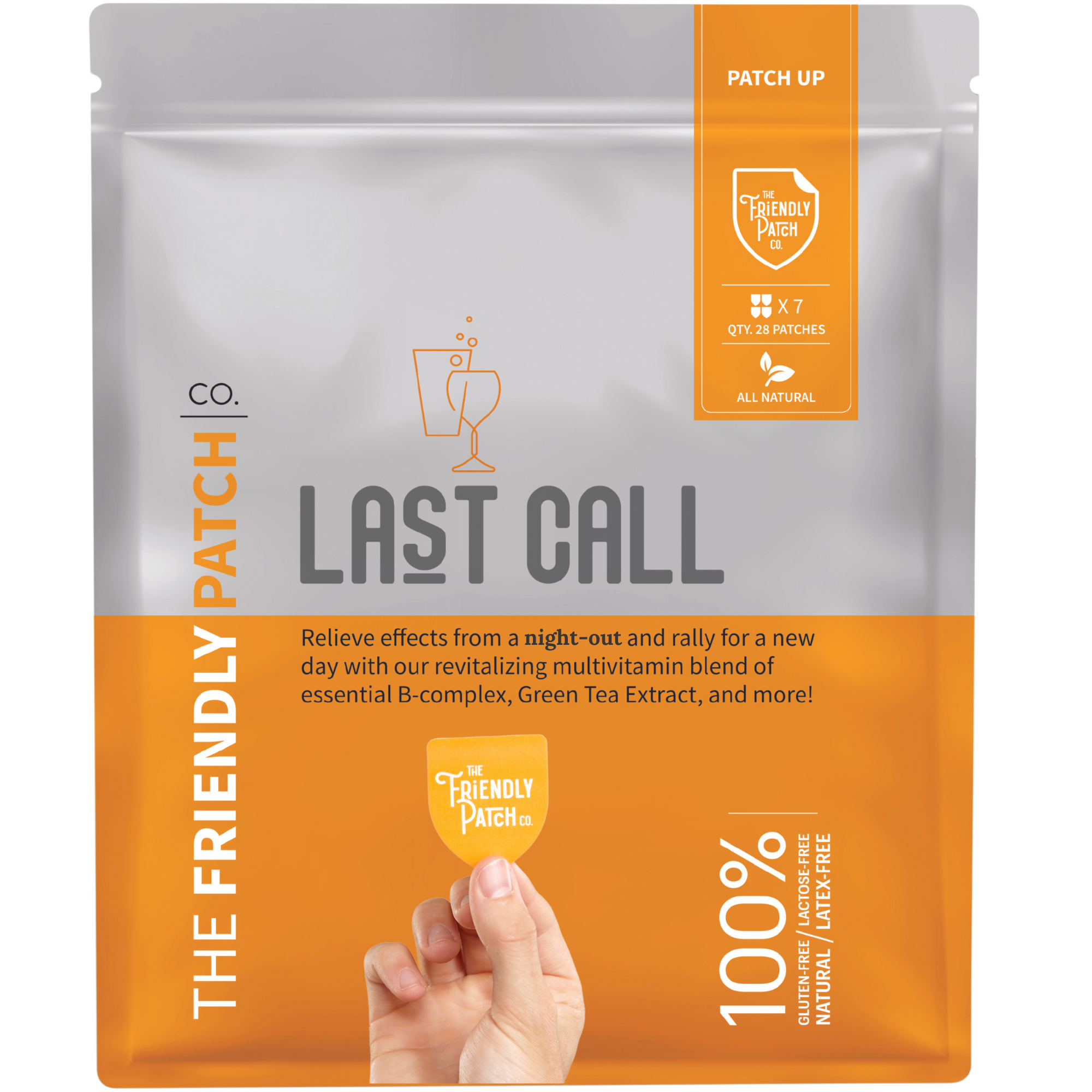 Friendly Patch CO - Wholesale Oral Supplement/Vitamin - Last Call Hangover Patch - 28 patchs10