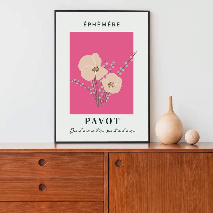 Graphijoy - Wholesale Poster - Poppy floral poster1