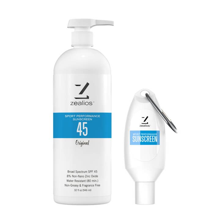 Sport Performance SPF 45 Sunscreen Original - 32 oz for wholesale by Zealios