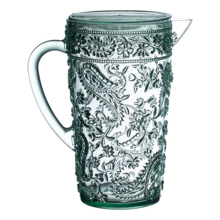 LeadingWare - Wholesale Pitcher - AC-1016 - 2 QT. Paisley Pitcher5