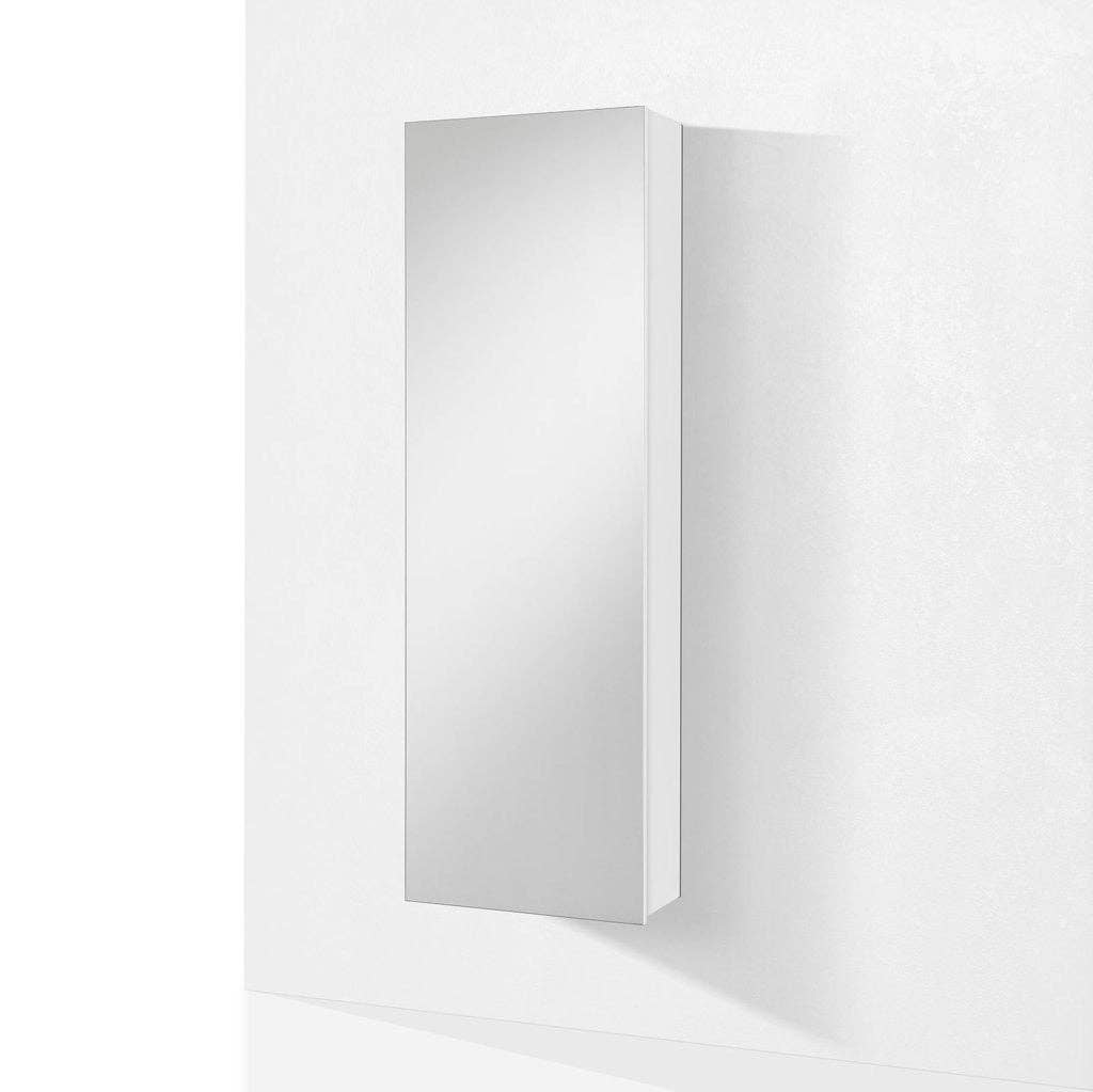 Gruppo F.T - Wholesale Shoe Rack - WELLINGTON shoe rack with melamine mirror and glass0