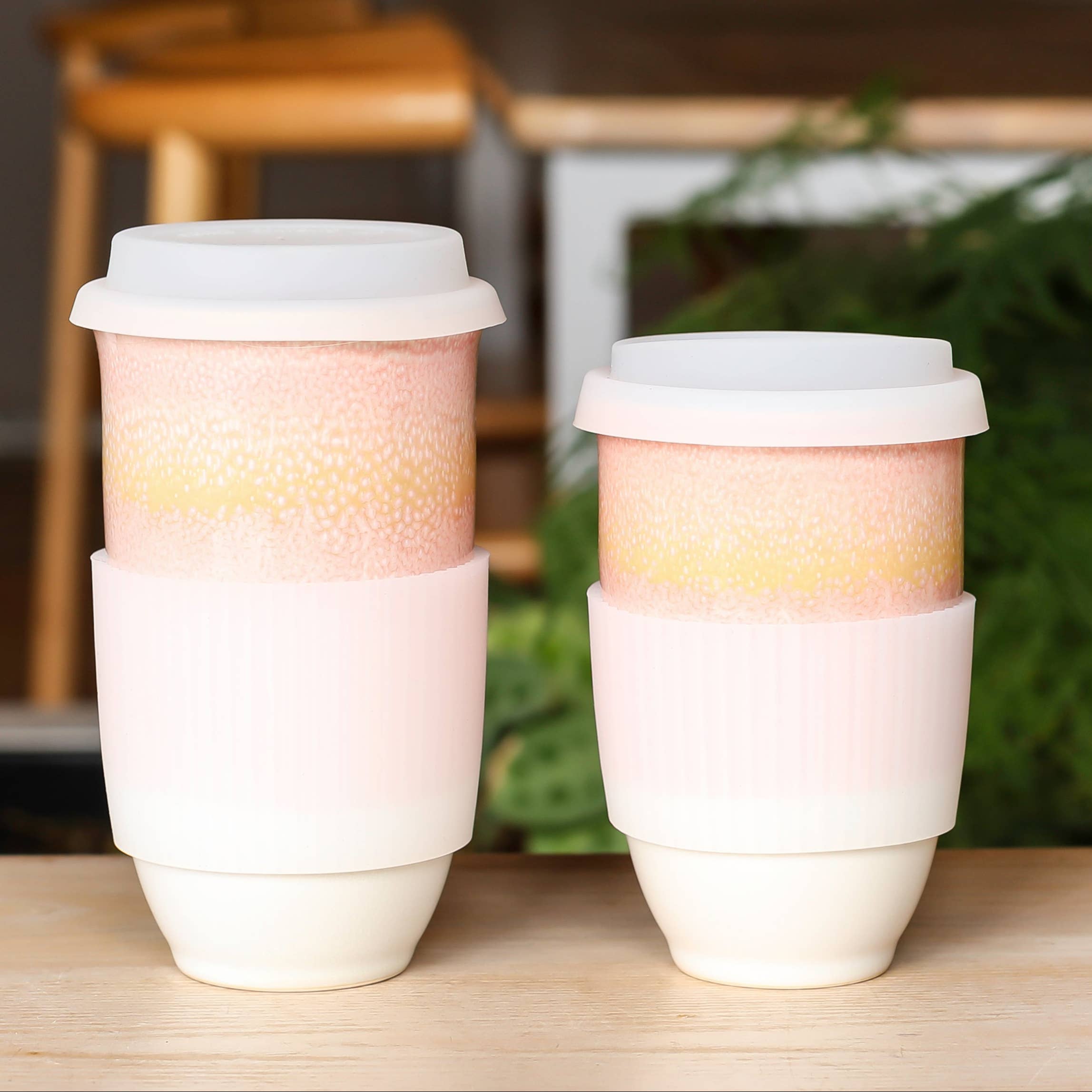 Nova Ceramics Travel Mugs - Wholesale Coffee/Tea Cup - Afterglow 12oz Ceramic Travel Mug – Reusable & Giftable7