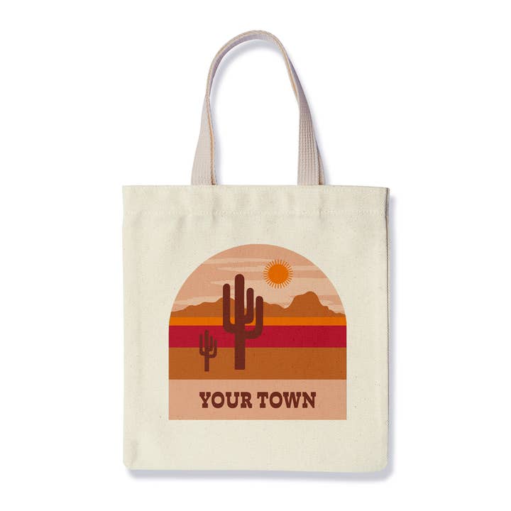 Personlig stadsväska - Ökenhimmel Kaktusutsikt för wholesale av Rock Scissor Paper