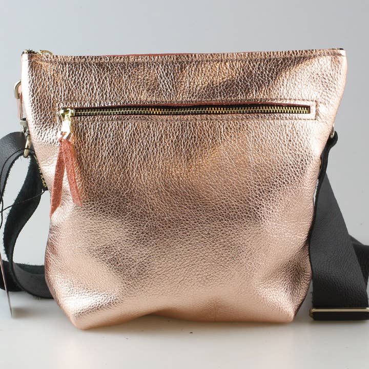 Zina Kao Exclusives - Wholesale Crossbody Bag - Women's - The Metallic Lakeshore Crossbody Bag - 3 sizes!10