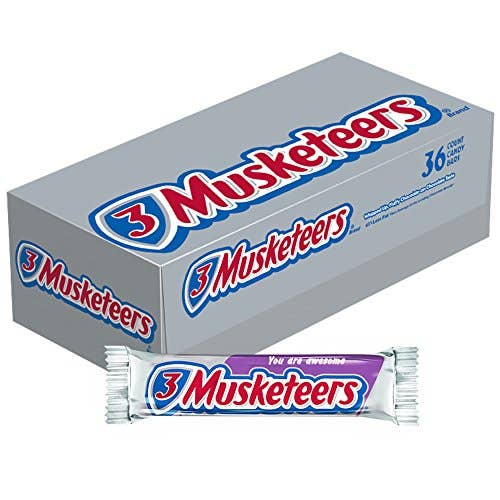 Shop The King - Wholesale Chocolate Bar - 3 Musketeers Musketeer 36 Per Box