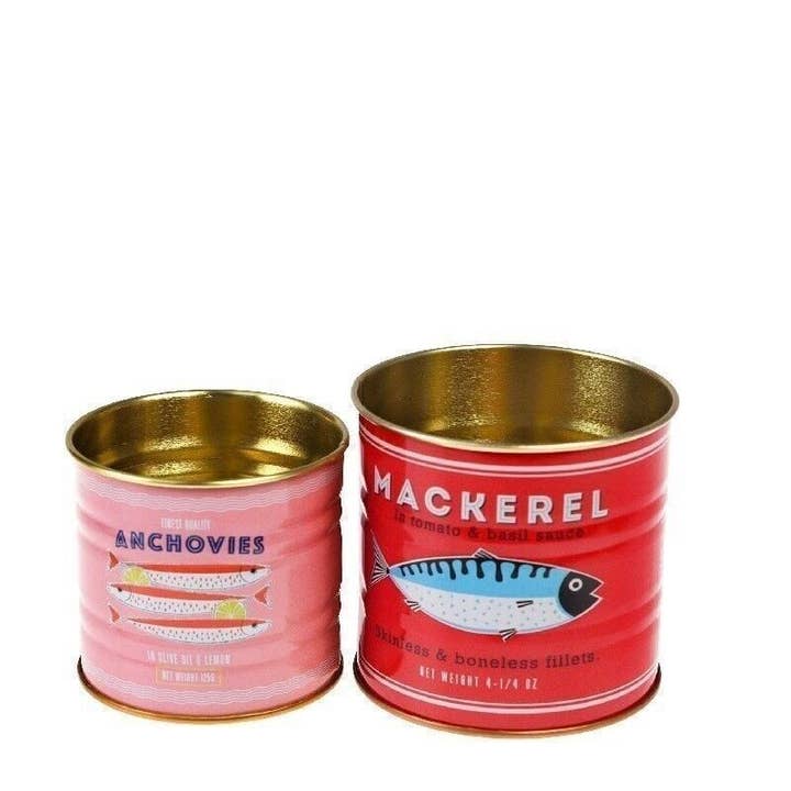 Mini Storage Tins (Set of 2) - Fish for wholesale by Rex B2B - UK