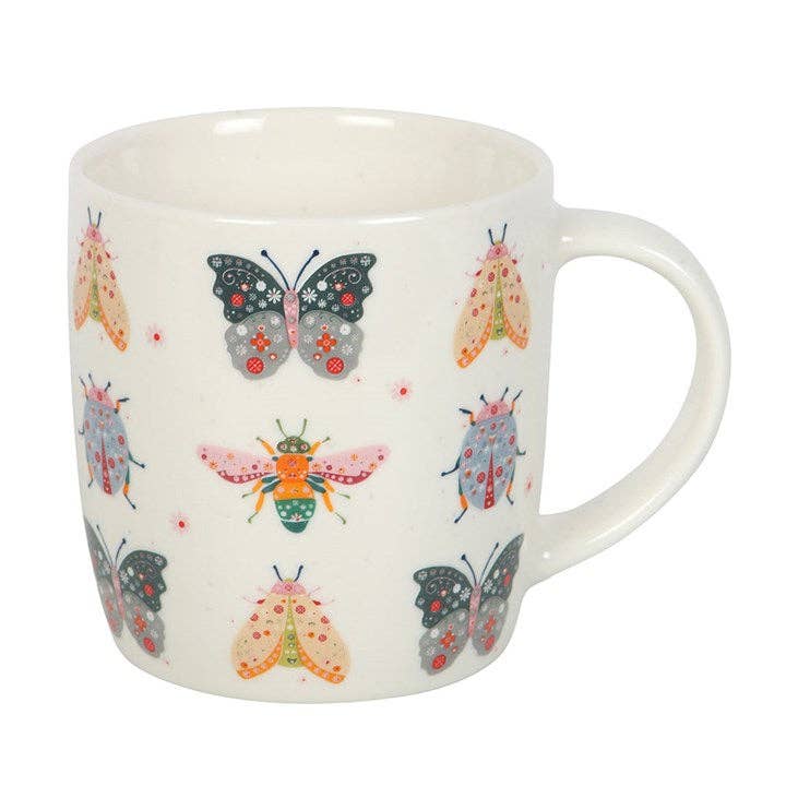Something Different Wholesale – wholesale Coffee mug – Floral Bug Print Mug3
