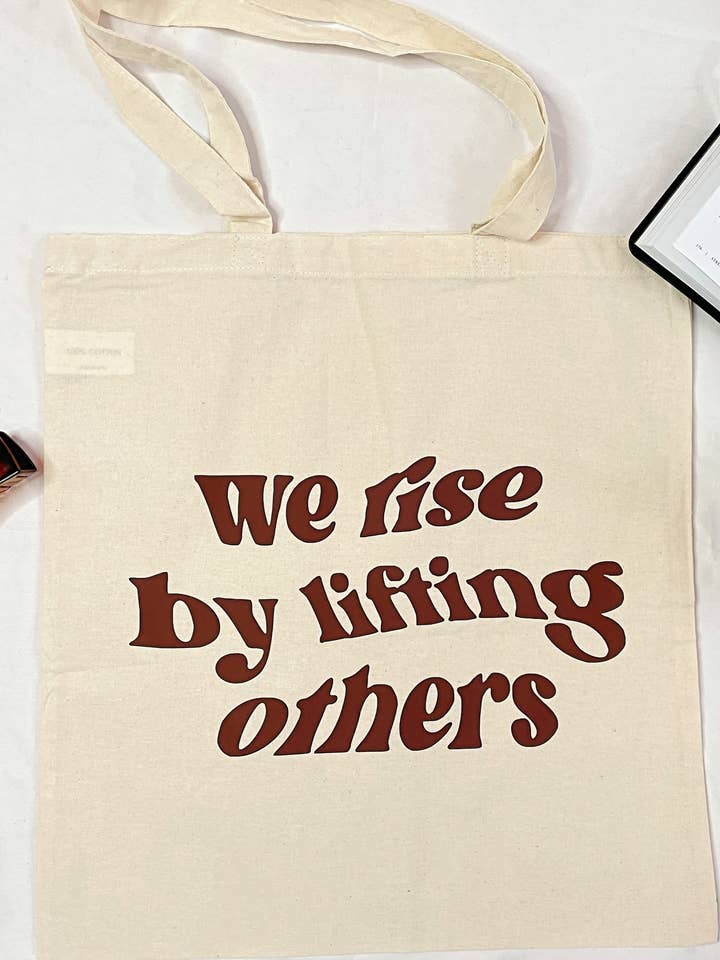 Lift others | Tote bag for wholesale by Apparel for God LLC