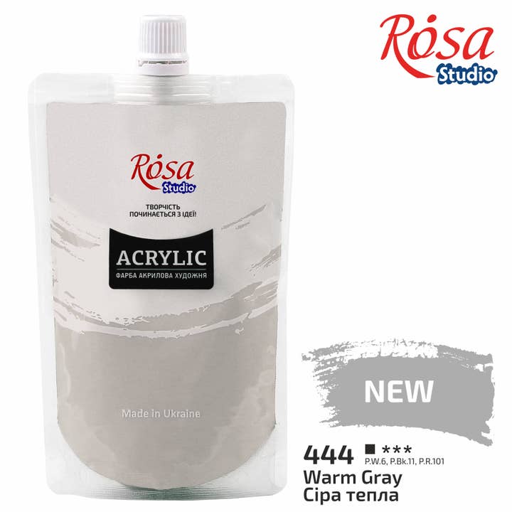 Fainotoys - Wholesale Acrylic paint - Acrylic paint, 200 ml (6.8 oz), ROSA Studio3