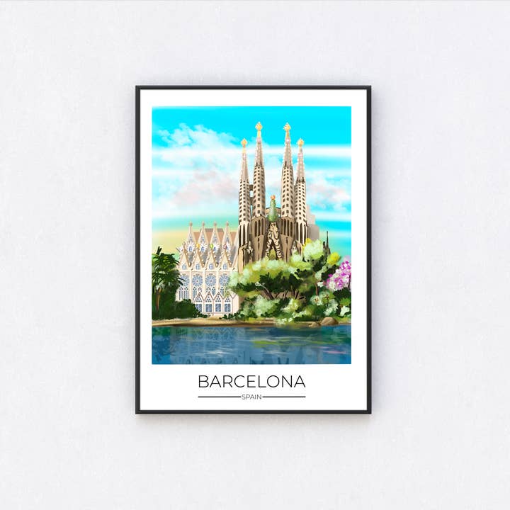 Dreamers who Travel - Wholesale Poster - Poster afdrukken van Barcelona3