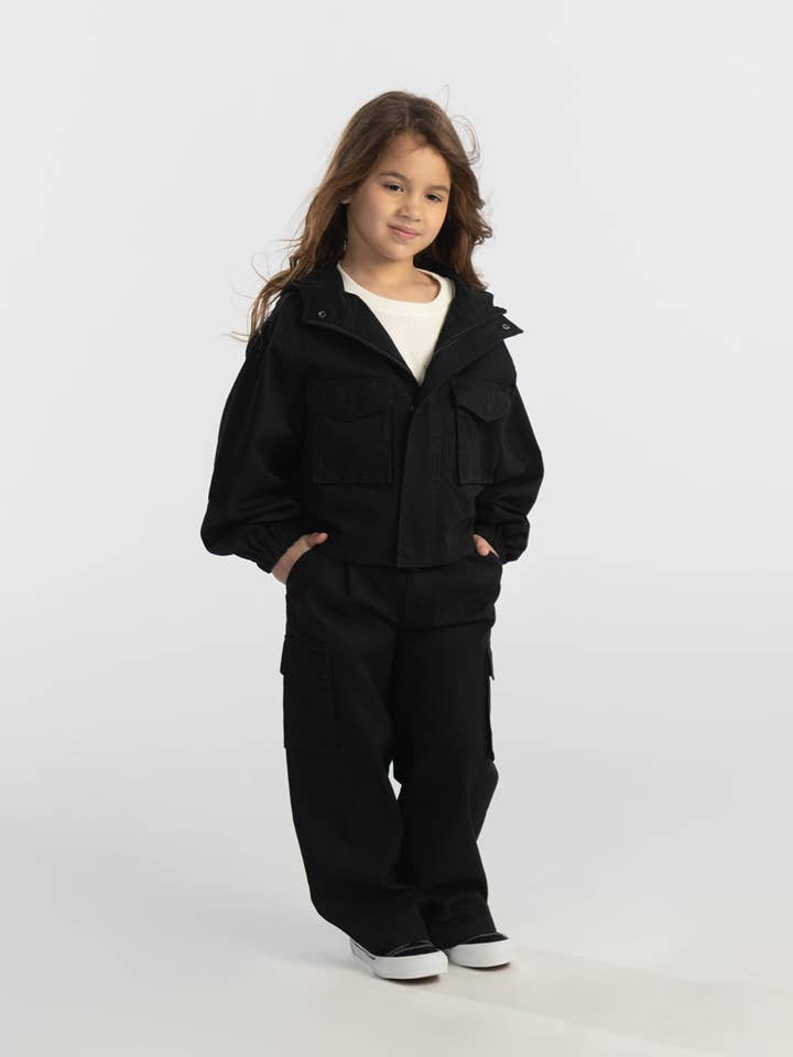 Wide Leg Cargo Pant for wholesale by SOW Kids