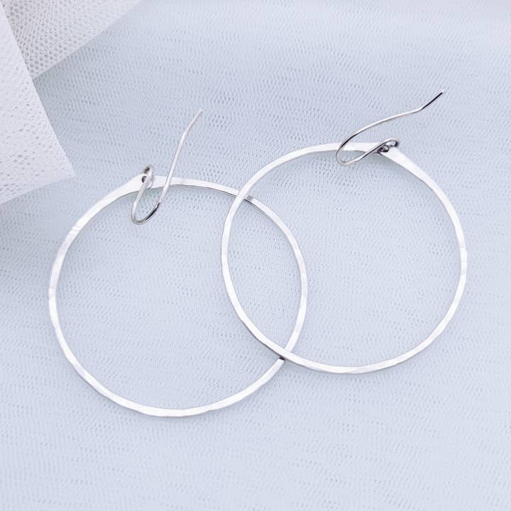 Håndlavede sølv øreringe guld fyldt øreringe håndlavede for engroshandel hos Sunny Bay Handmade Jewelry