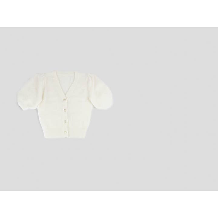 Juniper Theory - Wholesale Knit top – Women's - Mohair Blend Hand-Knitted Short Sleeve Top 4