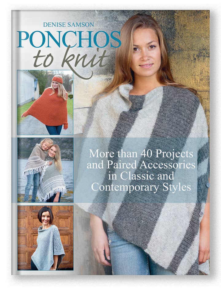 Ponchos à tricoter pour la vente par Trafalgar Square Books