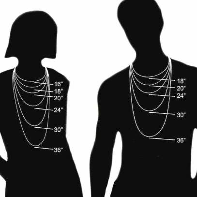 Karrbear - Wholesale Link & Chain Necklace - 14K Solid Yellow Gold Necklace Rope Chain unisex