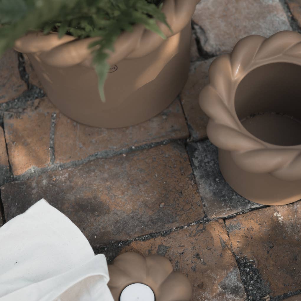 DBKD - Wholesale Plant Pot - TWINE Large - nougat 2
