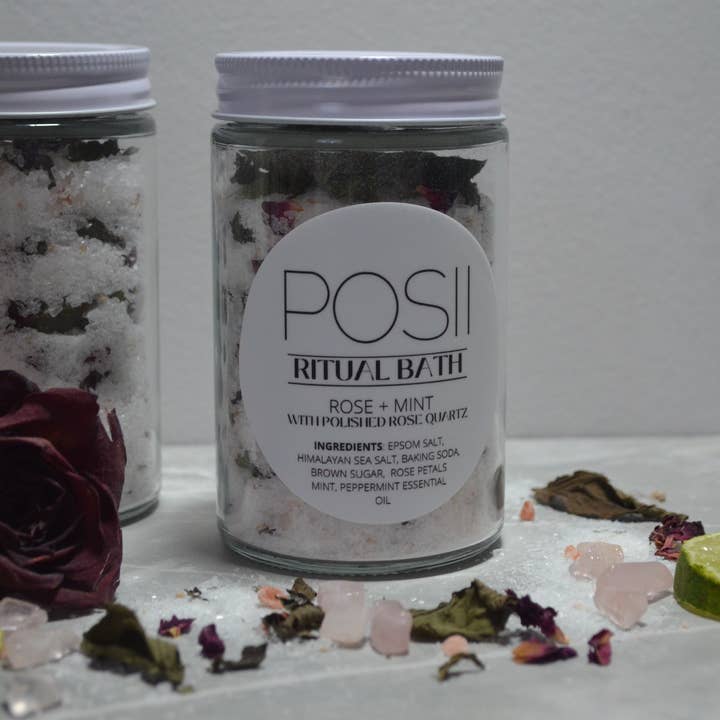 ROSE + MINT RITUAL BATH for wholesale by POSII
