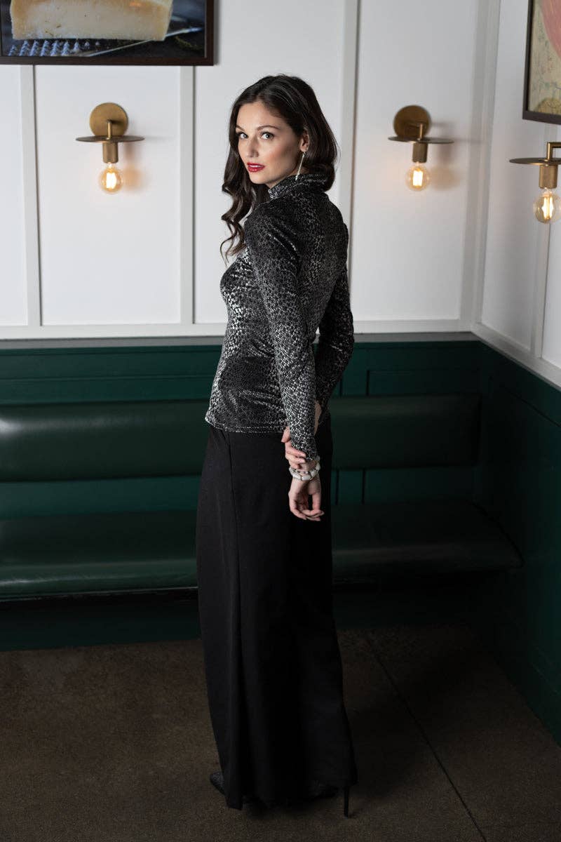 Rachel Walters Collection - Wholesale Knit Top - Women's - Silja Top Snake2