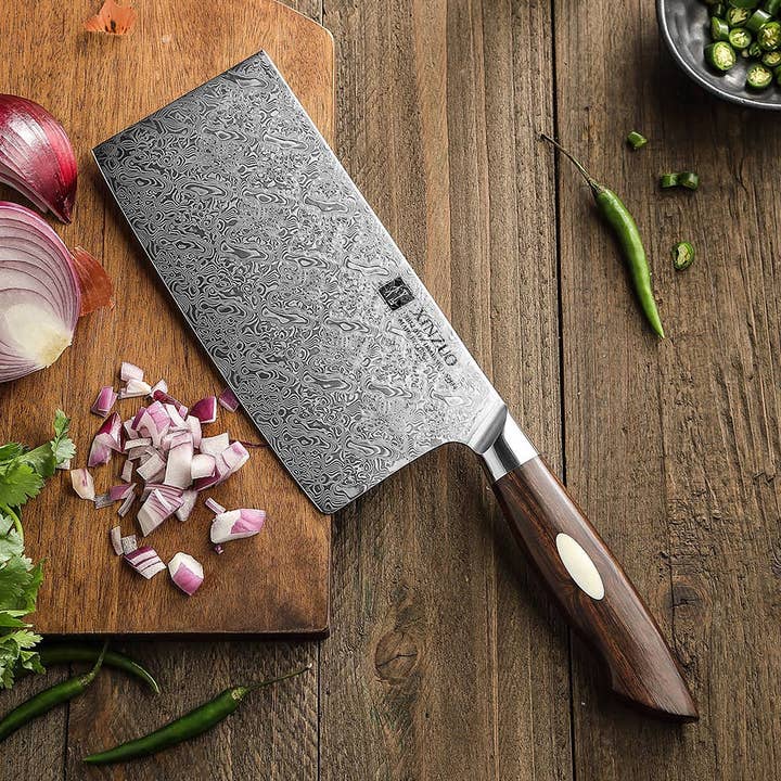 Xinzuo B46D coltello cleaver da 17,8 cm per la vendita all'ingrosso da parte di Xinzuo