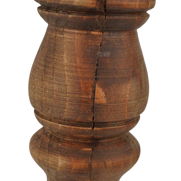 My Amigos Imports - Wholesale Candle Holder - Dupree Candle Holder Set 2-Wooden Farmhouse-Two Colors18