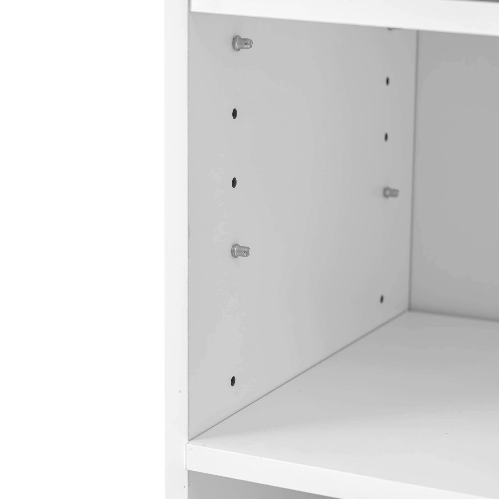 39F Inc. - Wholesale Cabinet - Tall Bathroom Storage Cabinet – Slim Freestanding Organizer7