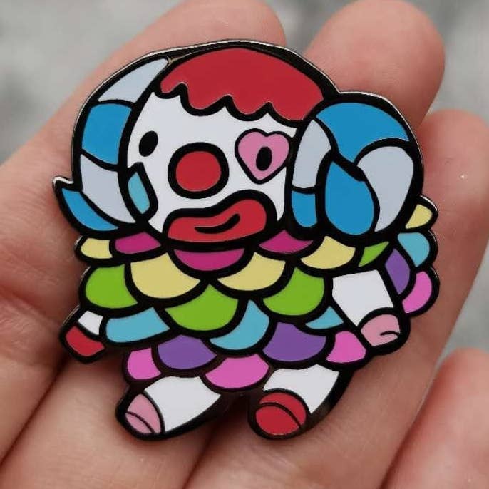 ACNH// Pietro 1.5 Inch Hard Enamel Pin for wholesale by waifuarts