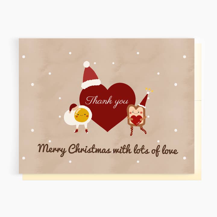 Christmas | Holiday | Season's Greeting | New Years Card for wholesale by Caringyou Studio