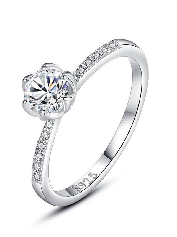 925 Sterling Silberring Damen für den Großhandel von Fui fui jewelry llc