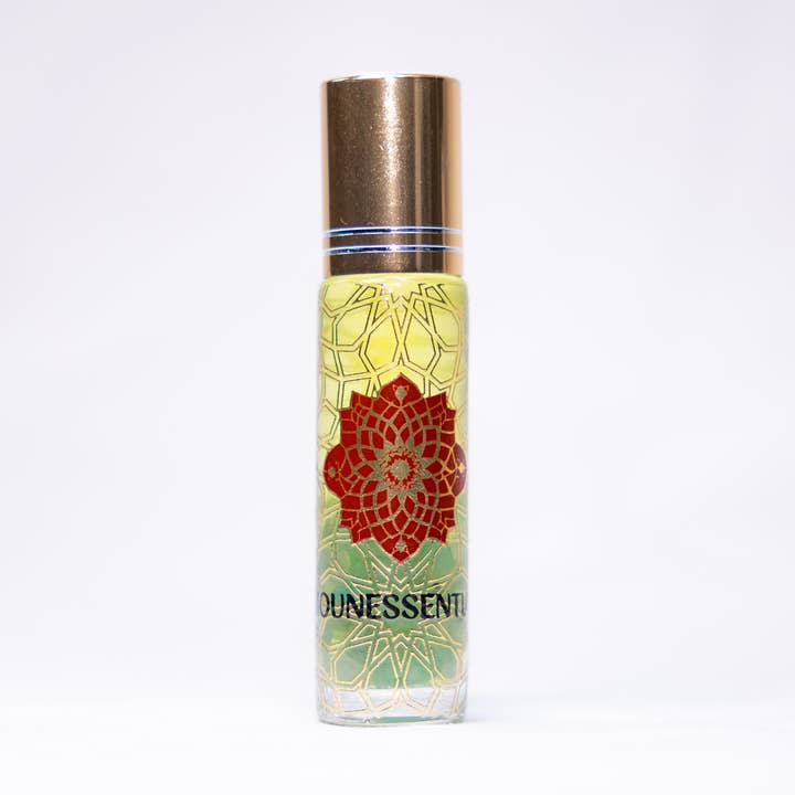 Moroccan Peppermint & Green Aventurine Infusion Roll‑On for wholesale by Mounessentials