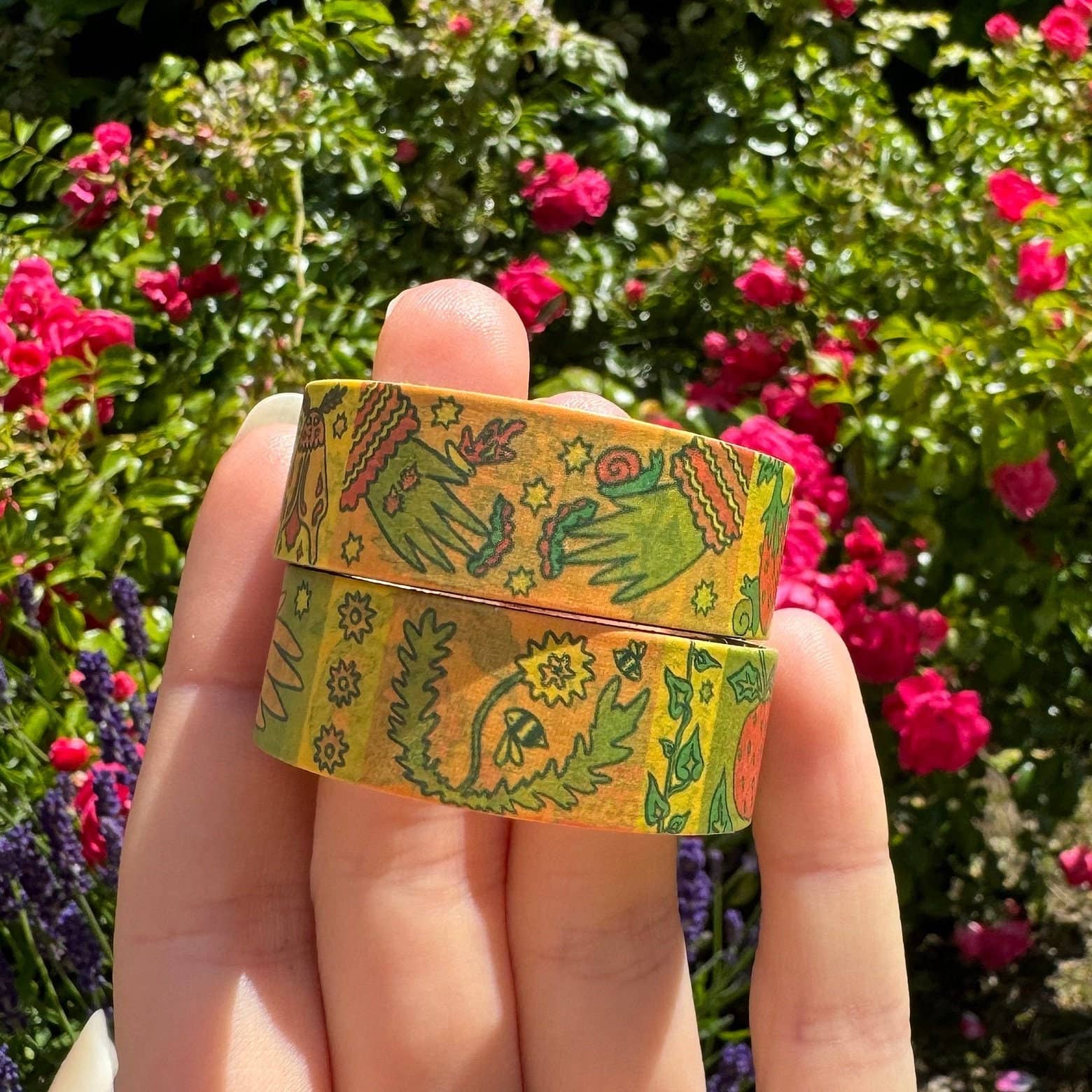 Tulips and Heather – wholesale Washi tape – Bug Friends Washi Tape4