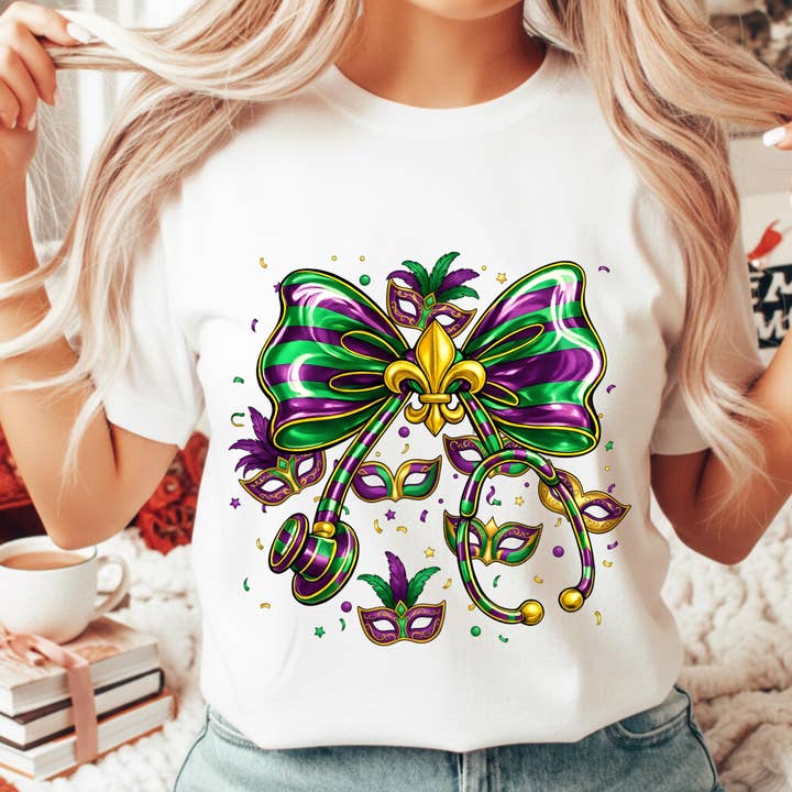 Stethoskop Krankenschwester Karneval Shirt, Medizinischer Karneval Pullover für den Großhandel von DLT Ecommerce