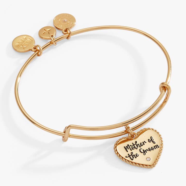 Bracelet cœur Mère du marié pour la vente par Alex and Ani