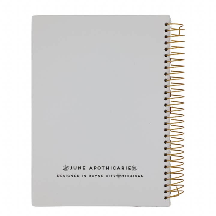 June Apothicarie – wholesale Anteckningsbok – The Great Lakes Blues Spiral Anteckningsbok1
