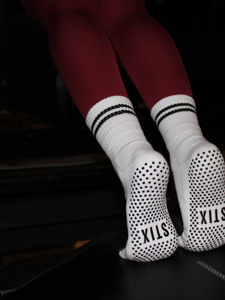 STIX - Wholesale Socks - Unisex - Tube Grip Socks (Black Grips)