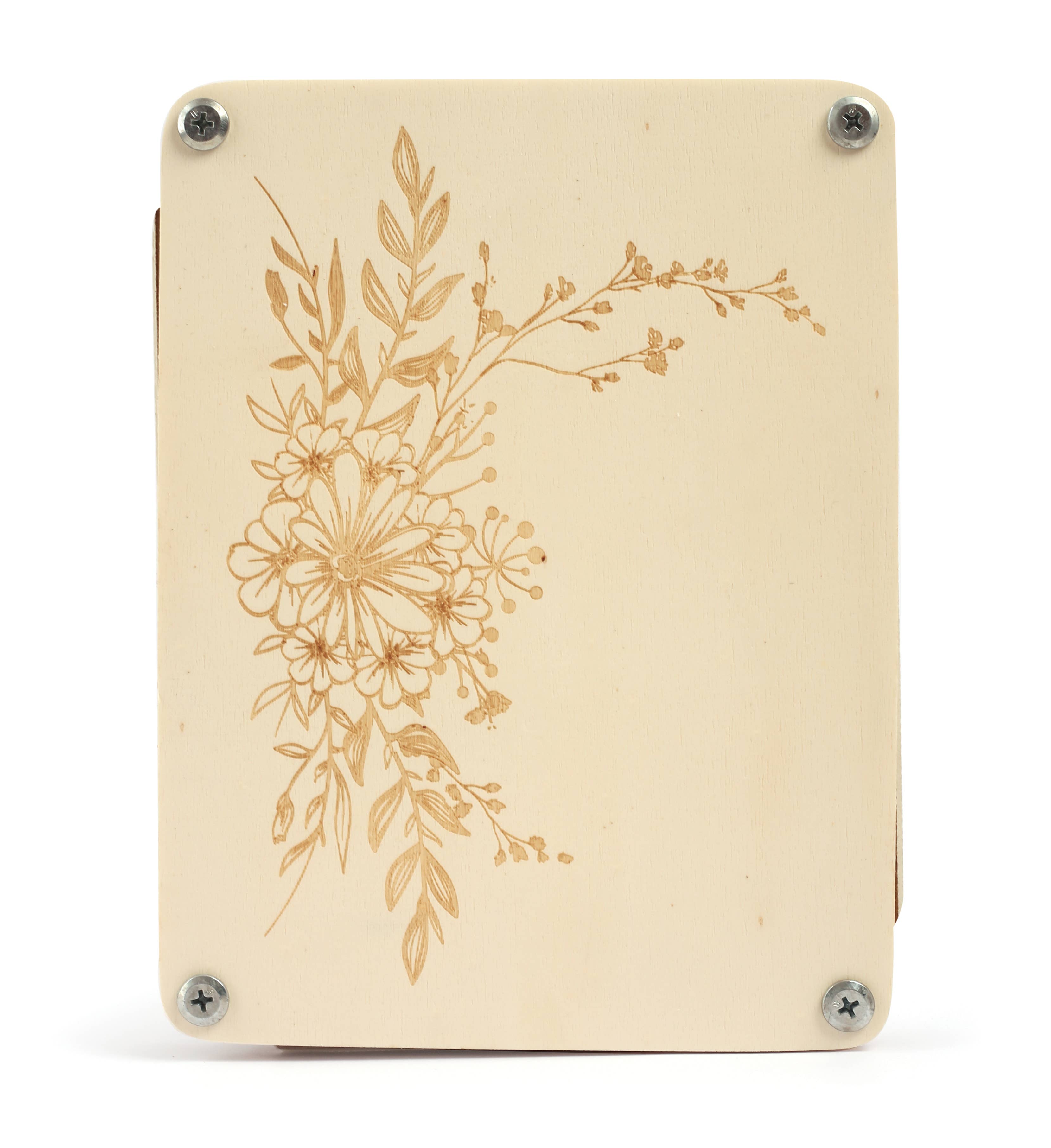 Graine Créative - Vendita all'ingrosso Kit per lavoretti fai da te - Pressa per fiori in legno inciso3