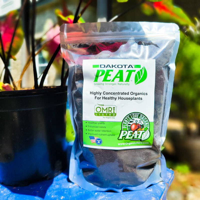 Organic REV - Wholesale Planting/Potting Soil - DAKOTA Peat – Organic Soil Conditioner for Houseplants -1lb 1