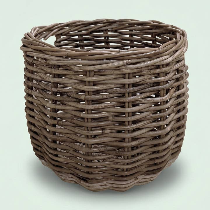 Panama Kubu Rattan Basket for wholesale by DUA