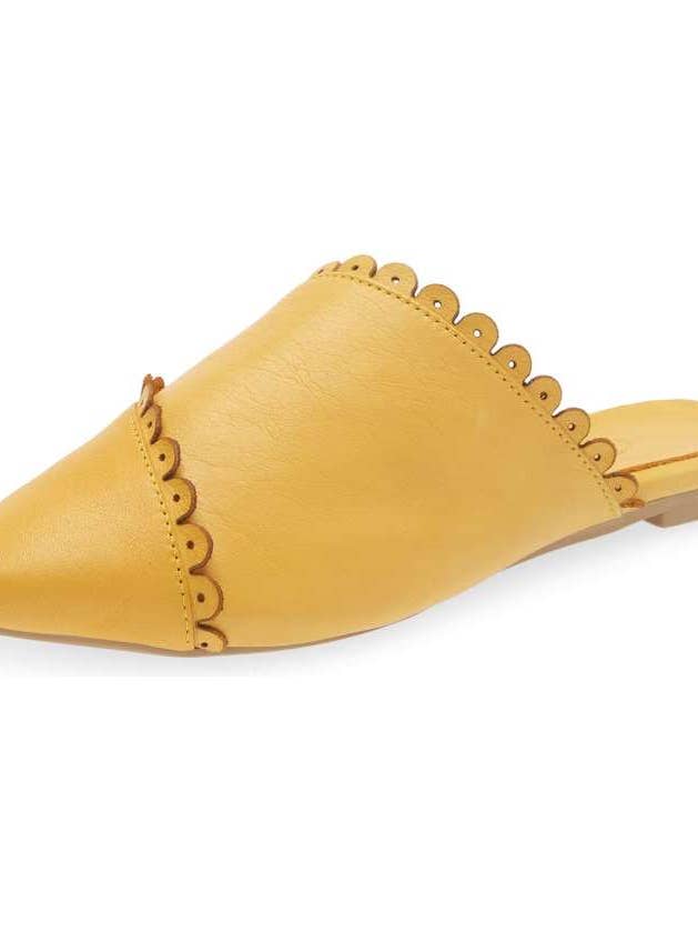 DENVER LEATHER MULE - NOCE for wholesale by Sheridan Mia