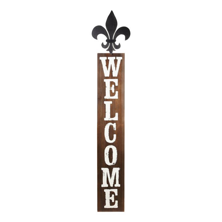 Glory Haus - Wholesale Decorative Tabletop Object - Fleur-de-lis Topper - Mardi Gras
