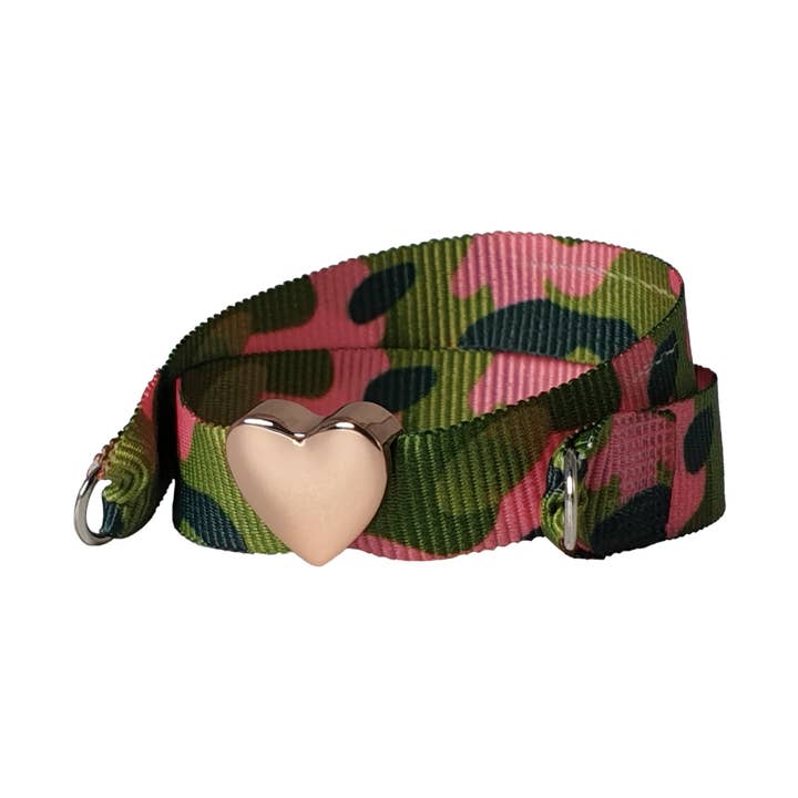 ROSE GOLD HEART CAMOUFLAGE BRACELET for wholesale by Smartever Srl