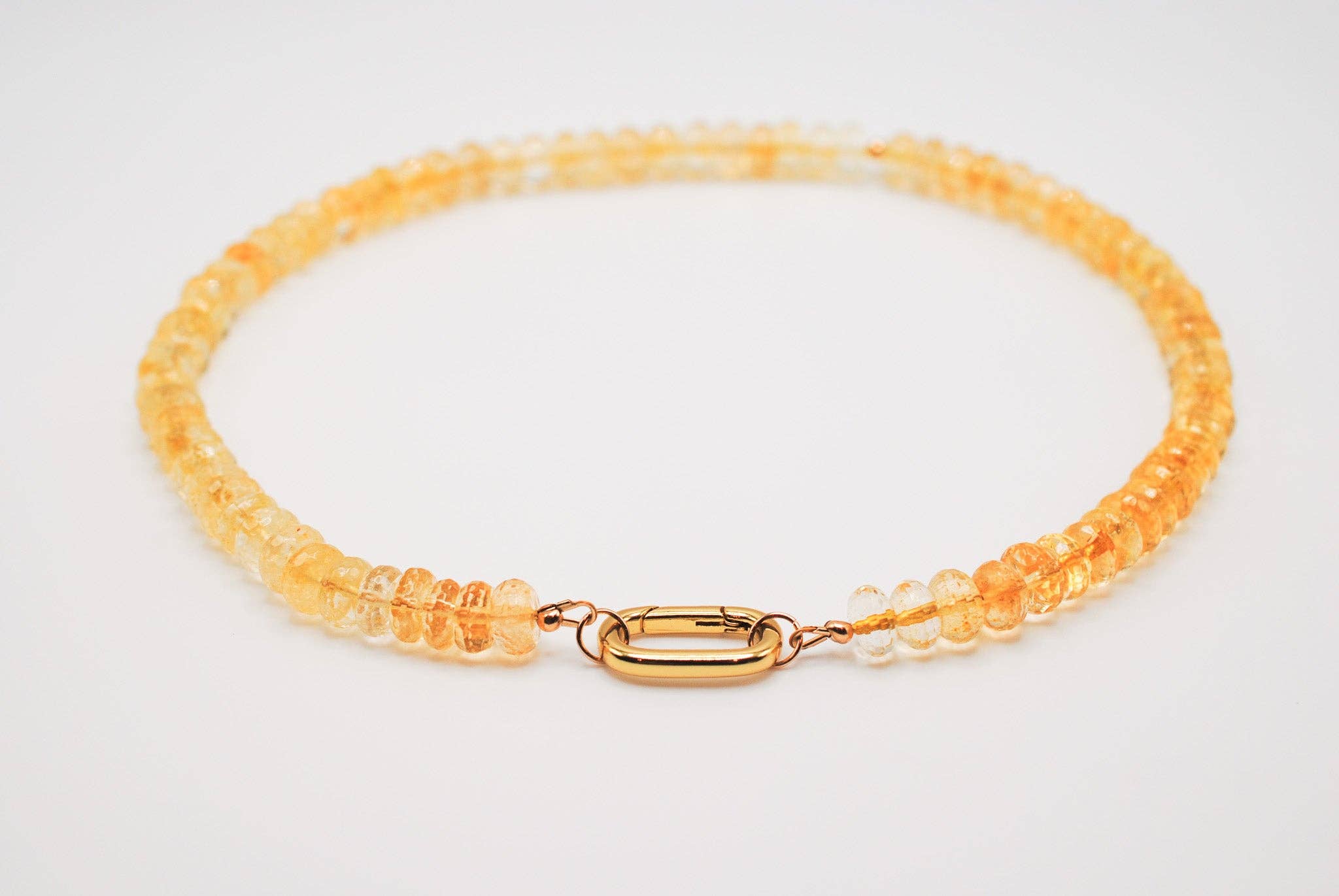 Ripple | Reiki Infused Jewelry - Wholesale Beaded/Pearl Necklace - Citrine Radiance Necklace0