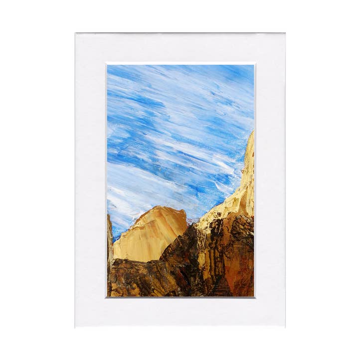 Fine Art For Small Spaces - Wholesale Art Print - Rockscape II Landscape Nature Mini Print0
