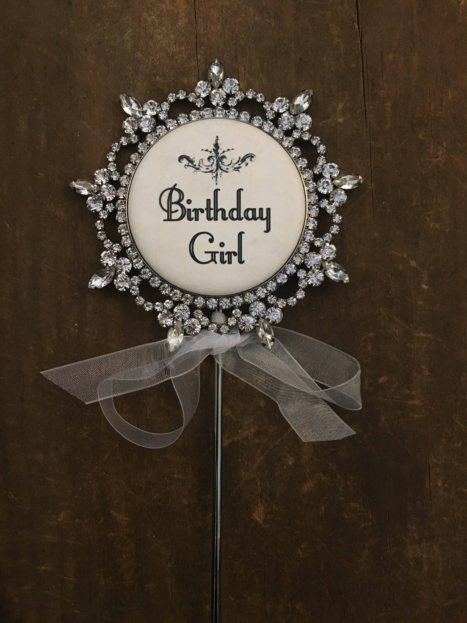 My Favorite Things - Wholesale Cake/Cupcake Topper - Cake Topper Birthday Girl0
