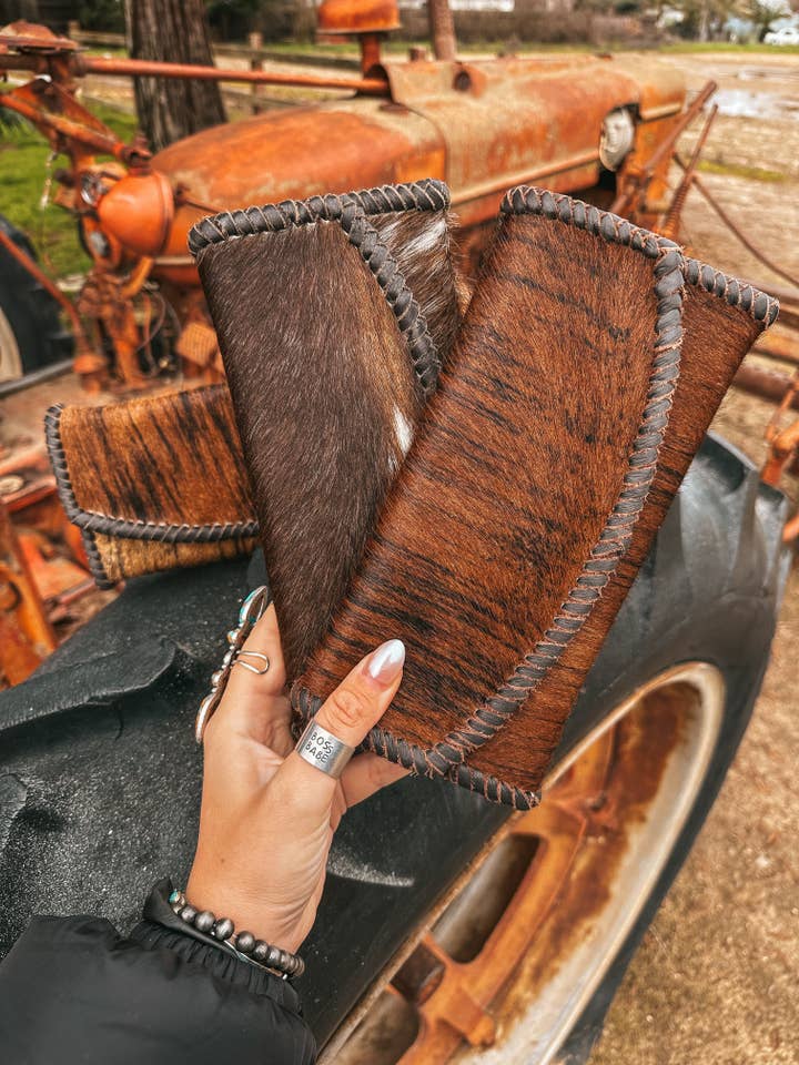 The Hazy Elva Wallet (Brown Leather) a Haute Southern Hyde B for wholesale by Haute Southern Hyde