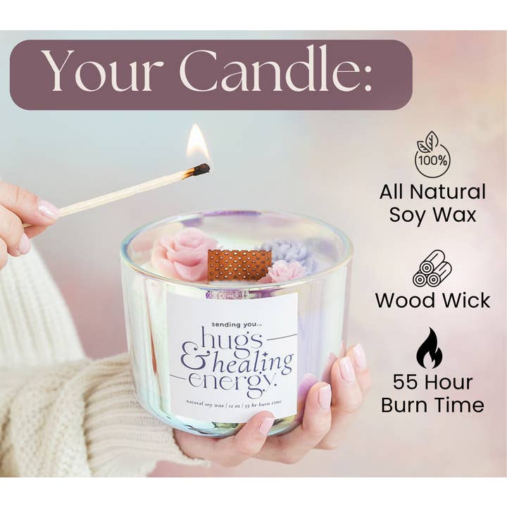 THE MINDFUL COLLECTIVE - Wholesale Jar/Filled Candle - Sympathy Candle – A Light That Speaks from the Heart2