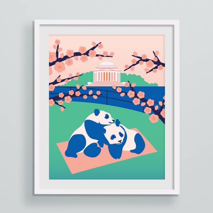 Panda Jefferson Print for wholesale by Ale inspired