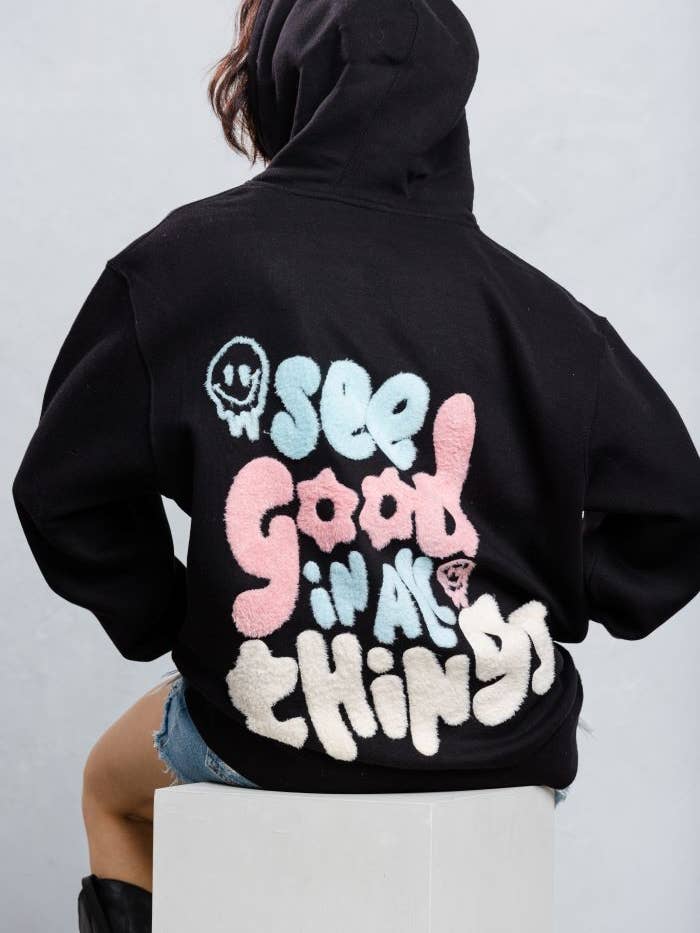 See Good In All Things Unisex Hoodie for wholesale by Trio Urban